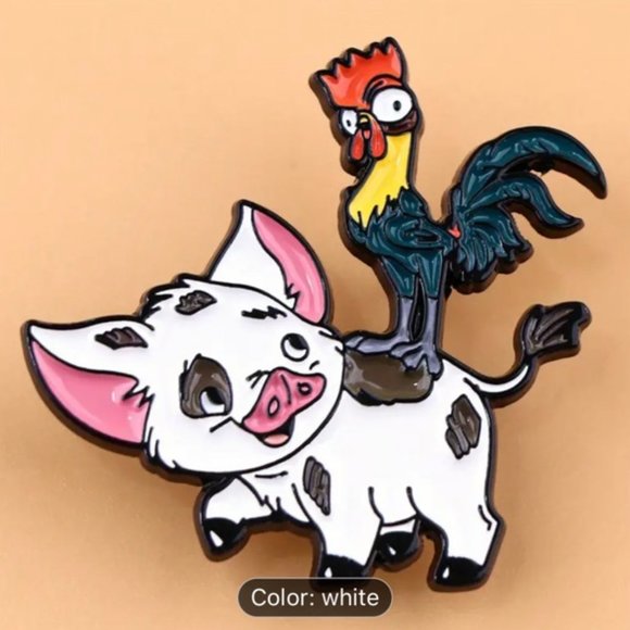 Pua And Hei Hei Inspired pin - Picture 3 of 5